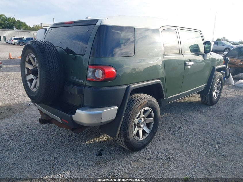 TOYOTA FJ CRUISER 2012 VIN JTEBU4BF9CK133012
