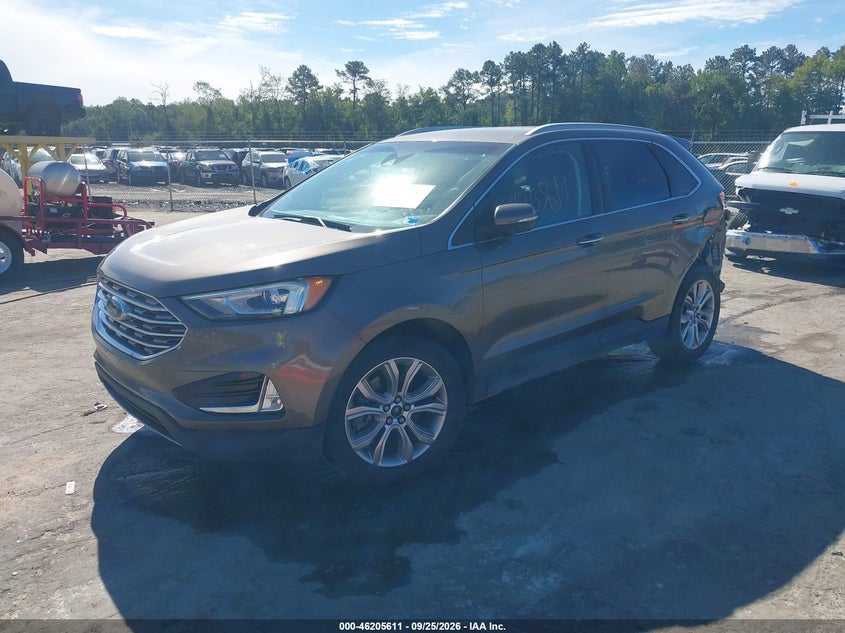 2019 Ford Edge, Удар ззаду, IAAI, VIN 2FMPK4K99KBB42372 — фото 2