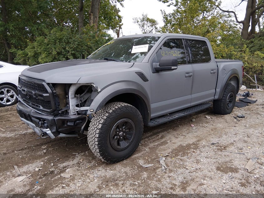 Vin: 1ftfw1rg0jfc27489, lot: 46705532, ford f-150 raptor 20182