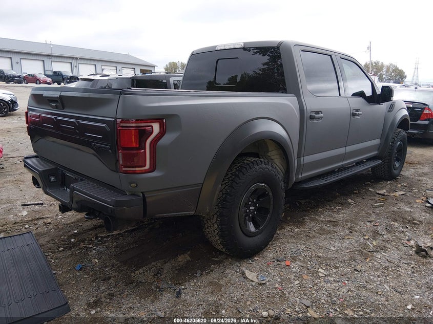 Vin: 1ftfw1rg0jfc27489, lot: 46705532, ford f-150 raptor 20184