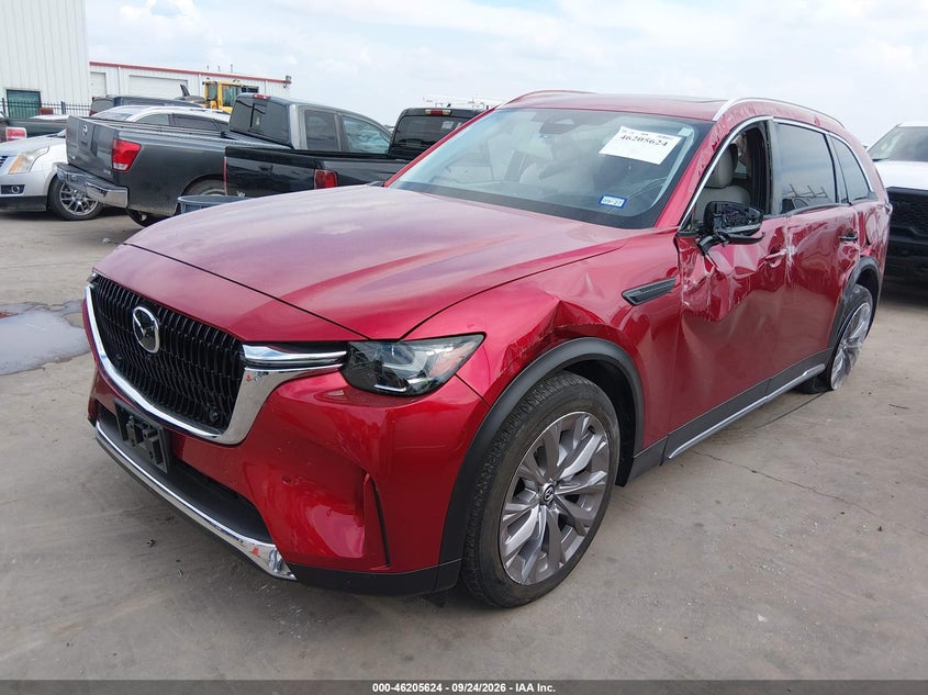 Vin: jm3kkehd2r1188042, lot: 46705536, mazda cx-90 3.3 turbo premium plus 20242