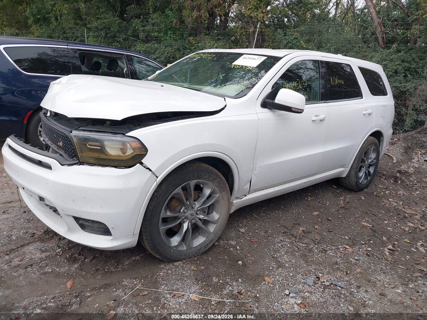 Vin: 1c4rdhdgxlc260071, lot: 46705549, dodge durango gt plus rwd 20202