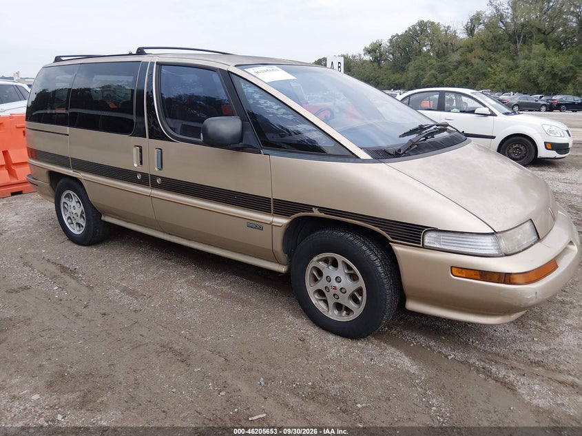 1995 Oldsmobile Silhouette, Знос, IAAI, VIN 1GHDU06L0ST310023