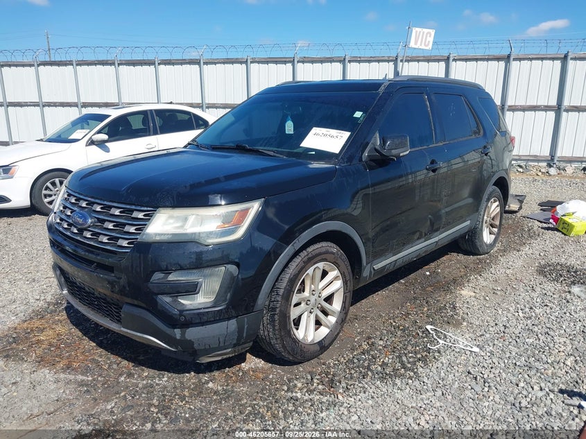 2016 Ford Explorer, Лівий бік, IAAI, VIN 1FM5K7D83GGB15696 — фото 2