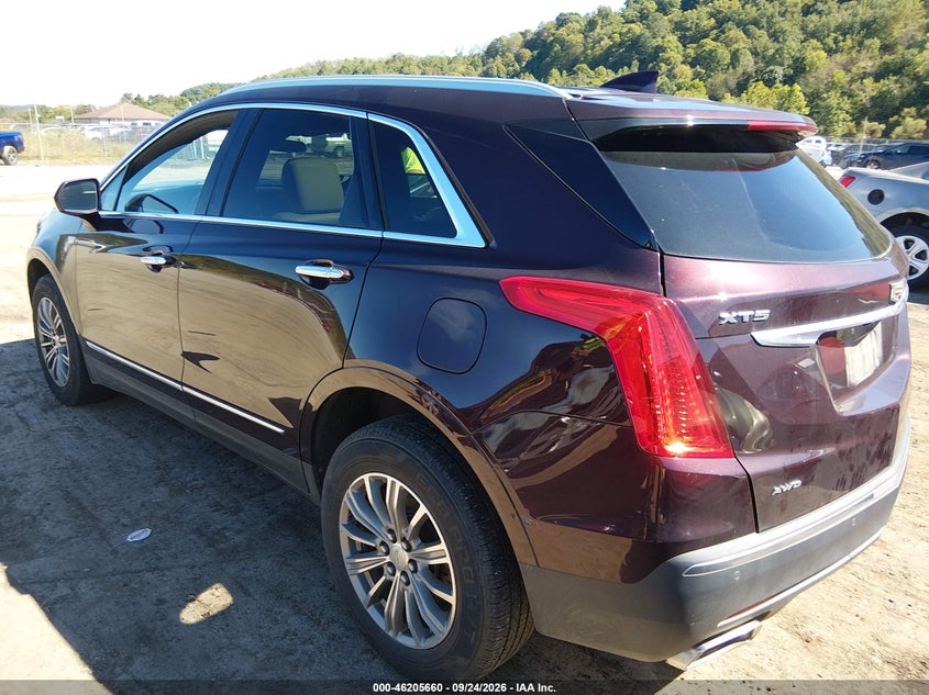 Vin: 1gykndrs5hz317859, lot: 46705572, cadillac xt5 luxury 20173