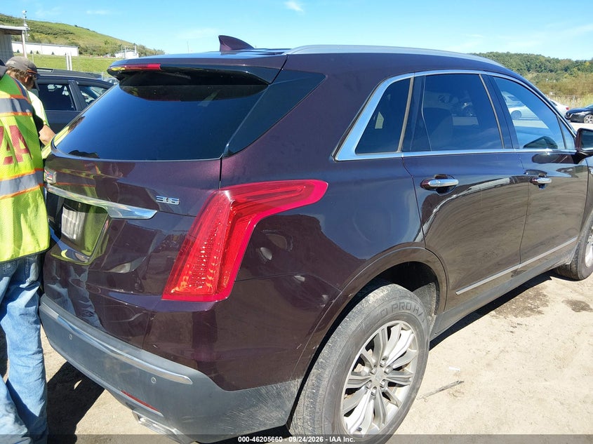 Vin: 1gykndrs5hz317859, lot: 46705572, cadillac xt5 luxury 20174