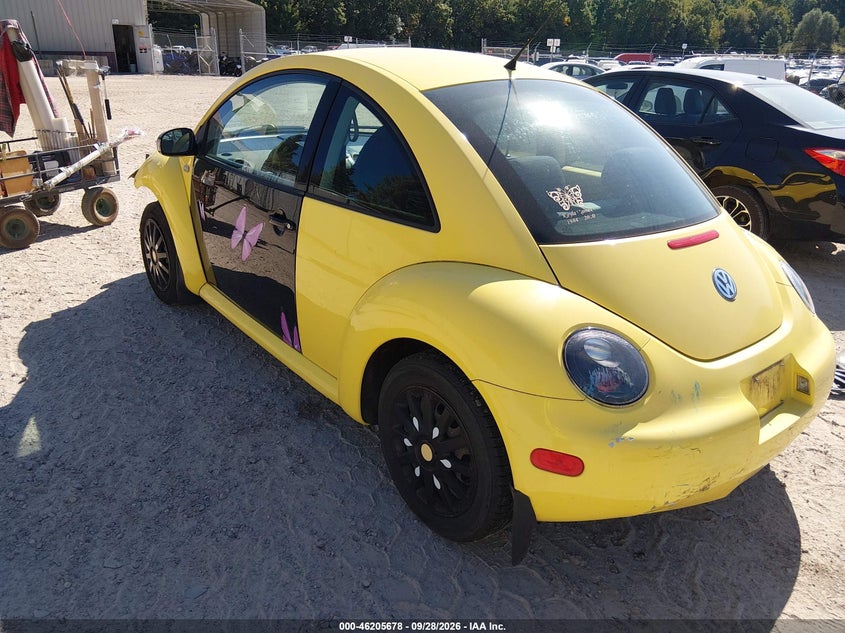 VOLKSWAGEN NEW BEETLE 2003 VIN 3VWBK21C43M408099