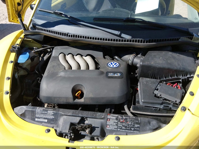 VOLKSWAGEN NEW BEETLE 2003 VIN 3VWBK21C43M408099