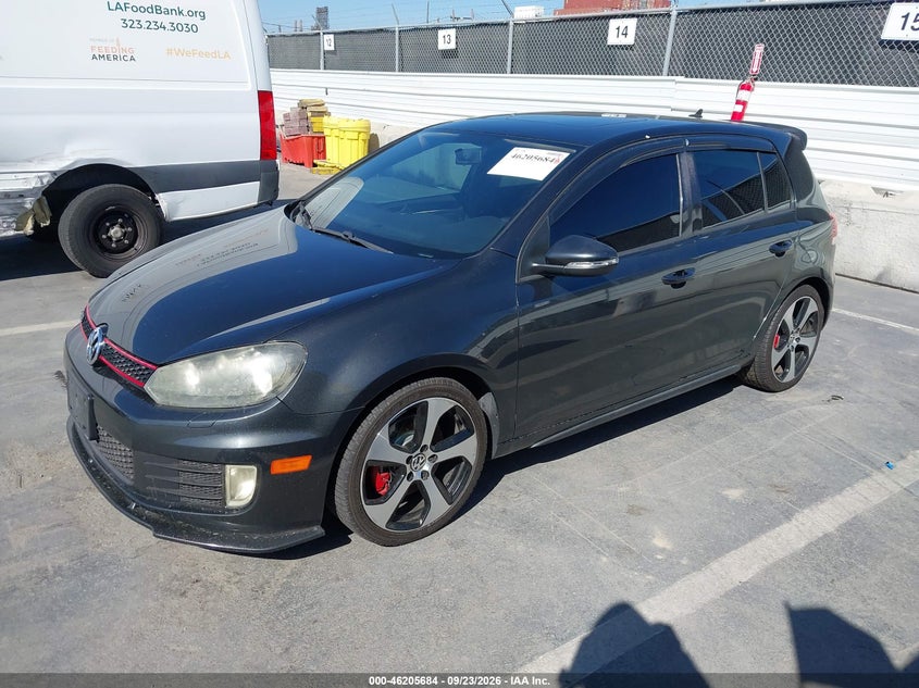 Vin: wvwhv7aj3cw264268, lot: 46705596, volkswagen gti 4-door 20122
