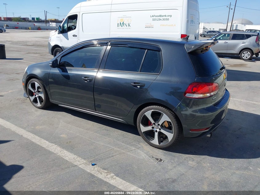 Vin: wvwhv7aj3cw264268, lot: 46705596, volkswagen gti 4-door 20123