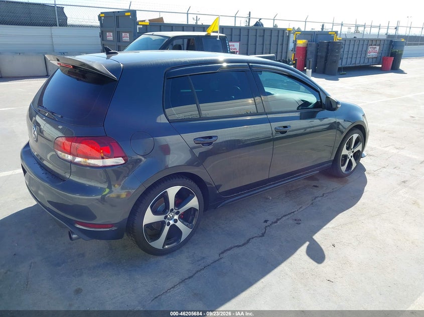 Vin: wvwhv7aj3cw264268, lot: 46705596, volkswagen gti 4-door 20124