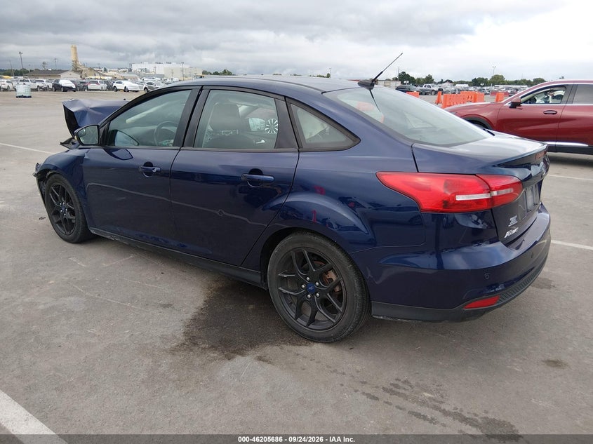 Vin: 1fadp3f25gl355865, lot: 46705598, ford focus se 20162