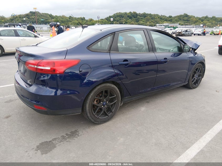 Vin: 1fadp3f25gl355865, lot: 46705598, ford focus se 20163