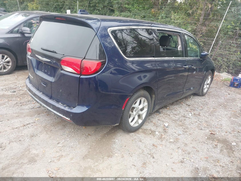 Vin: 2c4rc1fg9jr123834, lot: 46705604, chrysler pacifica touring plus 20184