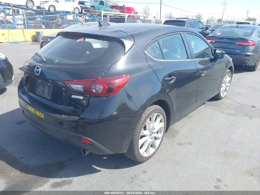 Vin: jm1bm1m36e1201992, lot: 46705613, mazda mazda3 s grand touring 20144