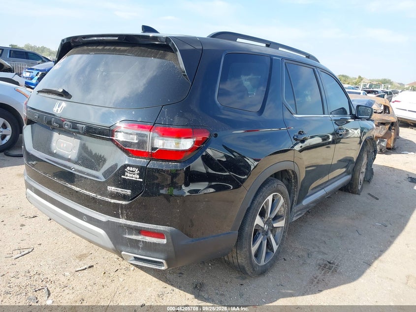 Vin: 5fnyg2h71pb003187, lot: 46705620, honda pilot 2wd touring 20234