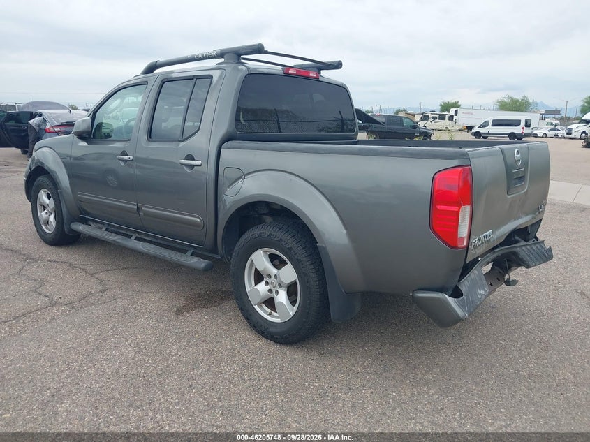 NISSAN FRONTIER 2005 VIN 1N6AD07U35C415513