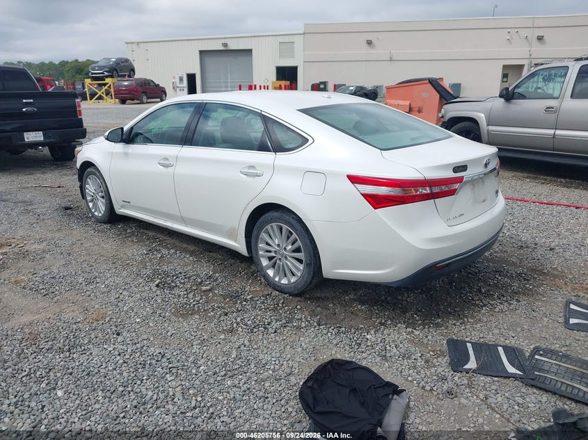 Vin: 4t1bd1eb3fu044908, lot: 46705668, toyota avalon hybrid xle touring 20153