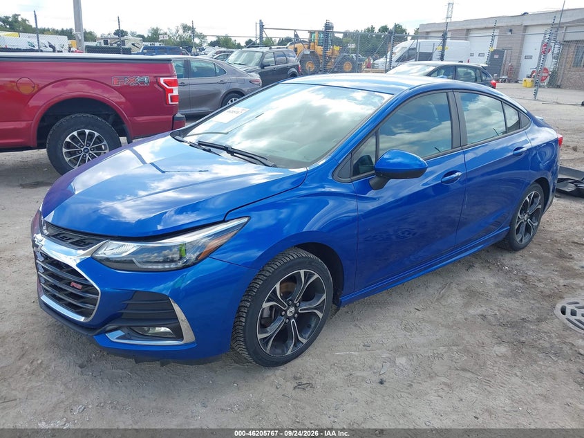 Vin: 1g1be5sm3k7101723, lot: 46705679, chevrolet cruze lt 20192
