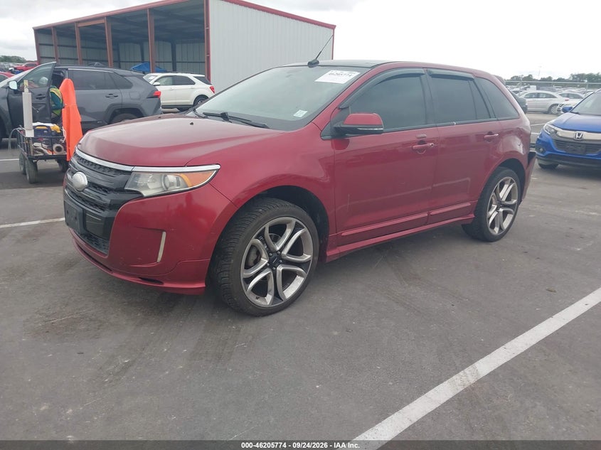 Vin: 2fmdk3ak6eba65434, lot: 46705686, ford edge sport 20142