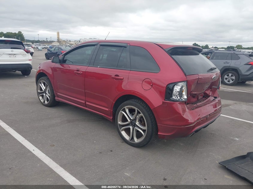 Vin: 2fmdk3ak6eba65434, lot: 46705686, ford edge sport 20143