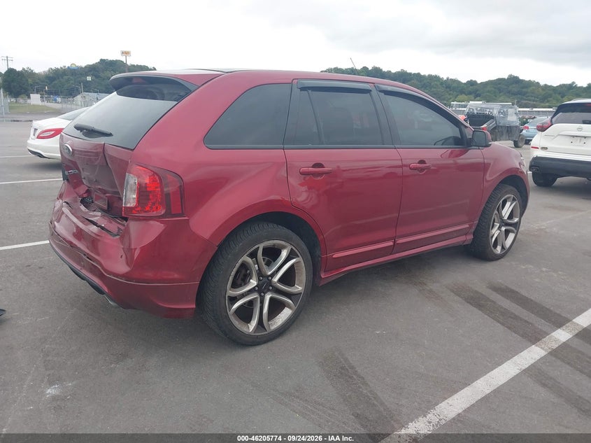 Vin: 2fmdk3ak6eba65434, lot: 46705686, ford edge sport 20144