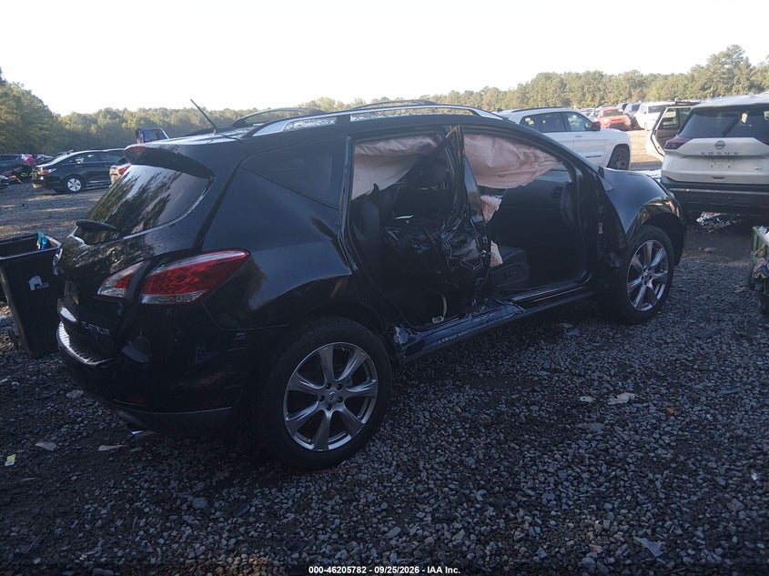 Vin: jn8az1mu9ew400158, lot: 46705694, nissan murano le 20144
