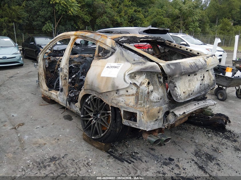 Vin: 5ymcy0c03p9n58696, lot: 46705714, bmw x6 m 20233