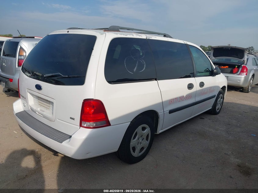 FORD FREESTAR 2006 VIN 2FMZA51646BA51976