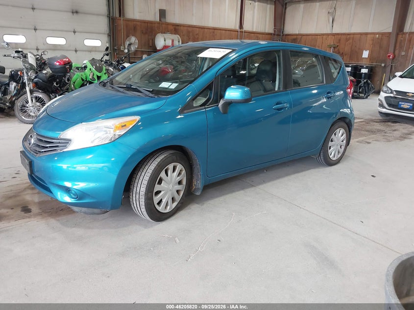 2014 Nissan Note, Звичайний знос, IAAI, VIN 3N1CE2CP9EL393965 — фото 2