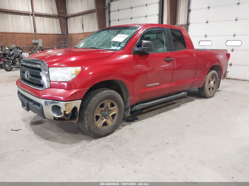 2013 Toyota Tundra 4Wd Truck Grade 4.6L V8 (A6), Обычный износ, IAAI, VIN 5TFUM5F13DX047636 — фото 2