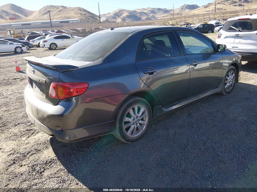 Vin: 2t1bu4ee4ac441582, lot: 46705752, toyota corolla s 20104