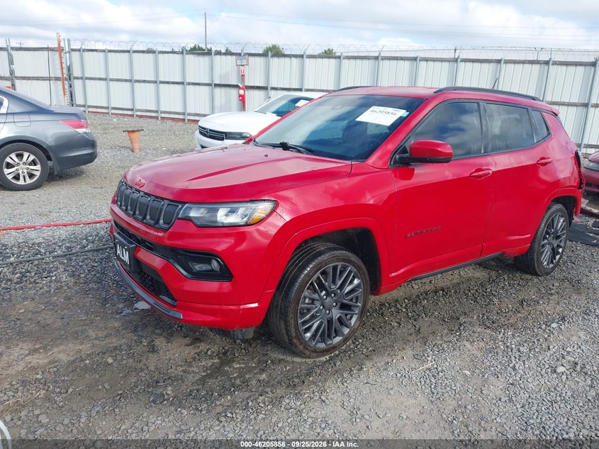 Vin: 3c4njdcb6nt195278, lot: 46705768, jeep compass (red) edition 4x4 20222