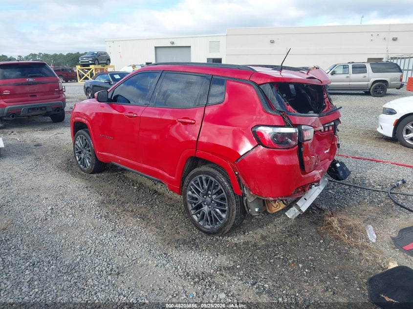 Vin: 3c4njdcb6nt195278, lot: 46705768, jeep compass (red) edition 4x4 20223
