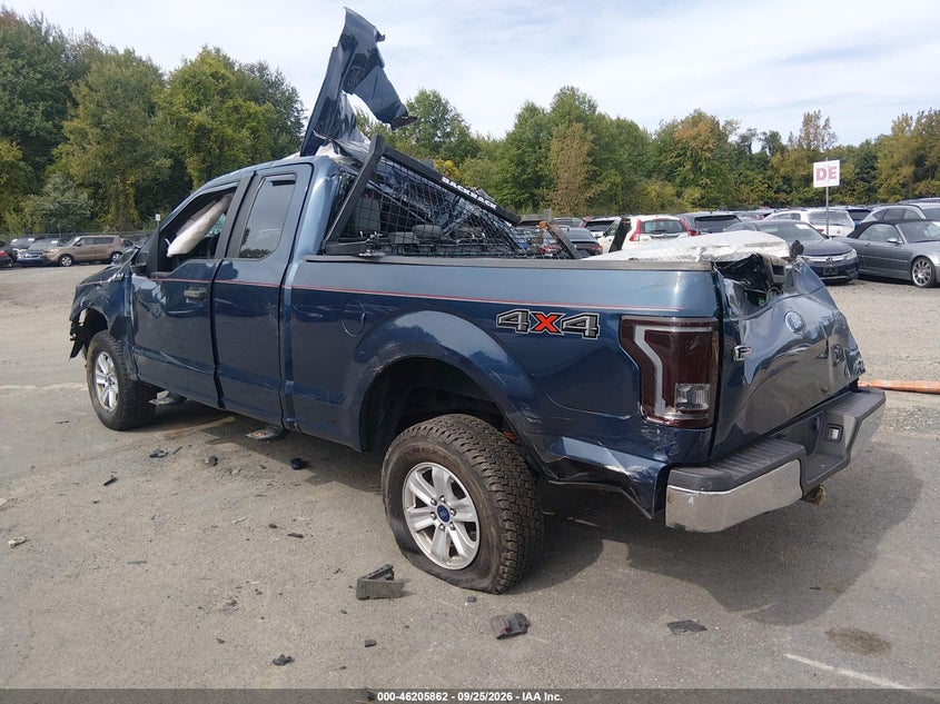 Vin: 1ftex1e84hfa17897, lot: 46705774, ford f-150 xl 20173