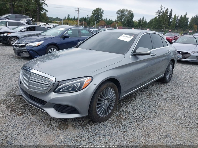 Vin: 55swf4kb2fu020029, lot: 46705783, mercedes-benz c 300 4matic 20152