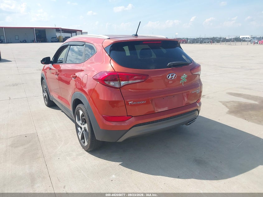 Vin: km8j3ca21gu152638, lot: 46705789, hyundai tucson sport 20163