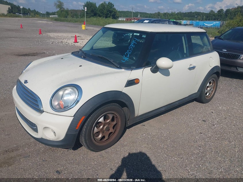 Vin: wmwsu3c54dt370374, lot: 46705806, mini hardtop cooper 20132