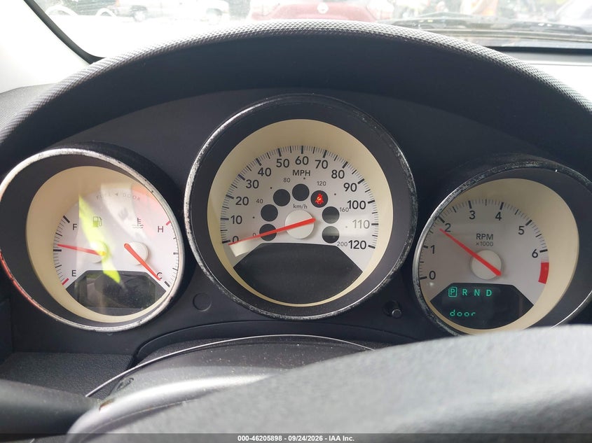DODGE CALIBER 2008 VIN 1B3HB78K88D625893