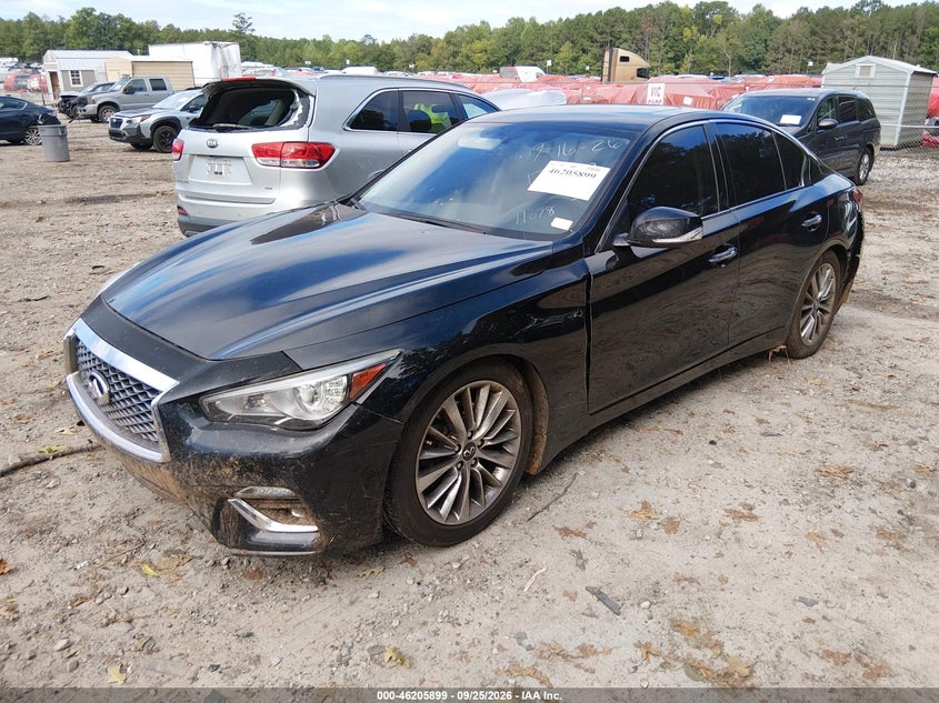Vin: jn1ev7bp9mm702586, lot: 46705811, infiniti q50 luxe 20212