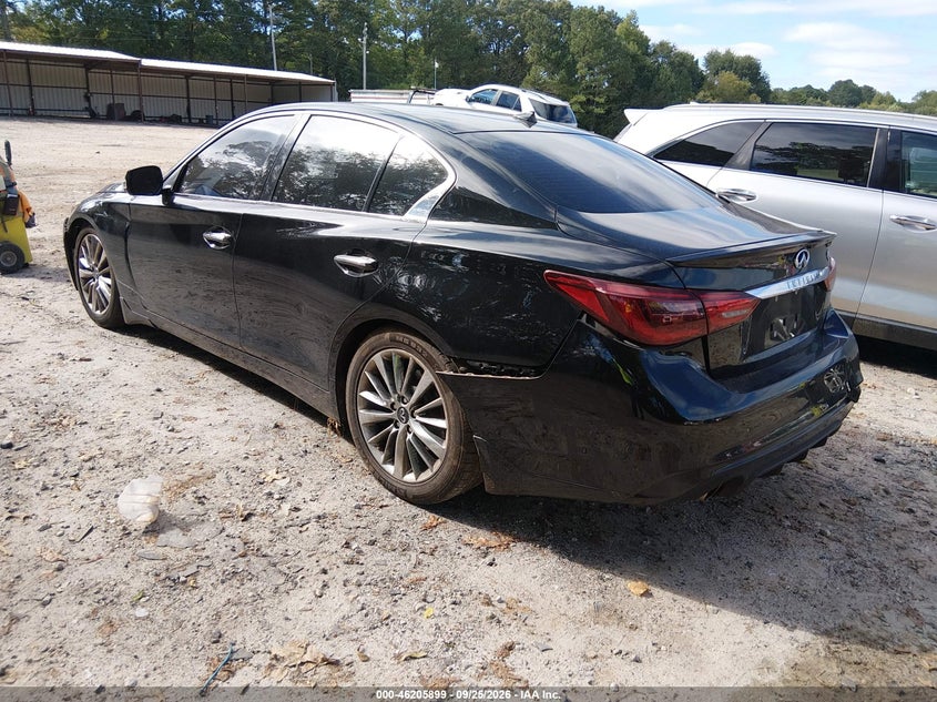 Vin: jn1ev7bp9mm702586, lot: 46705811, infiniti q50 luxe 20213