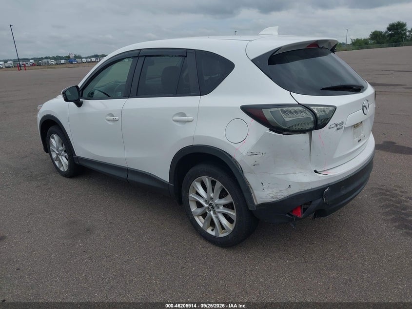 Vin: jm3ke4de1d0108020, lot: 46705826, mazda cx-5 grand touring 20133