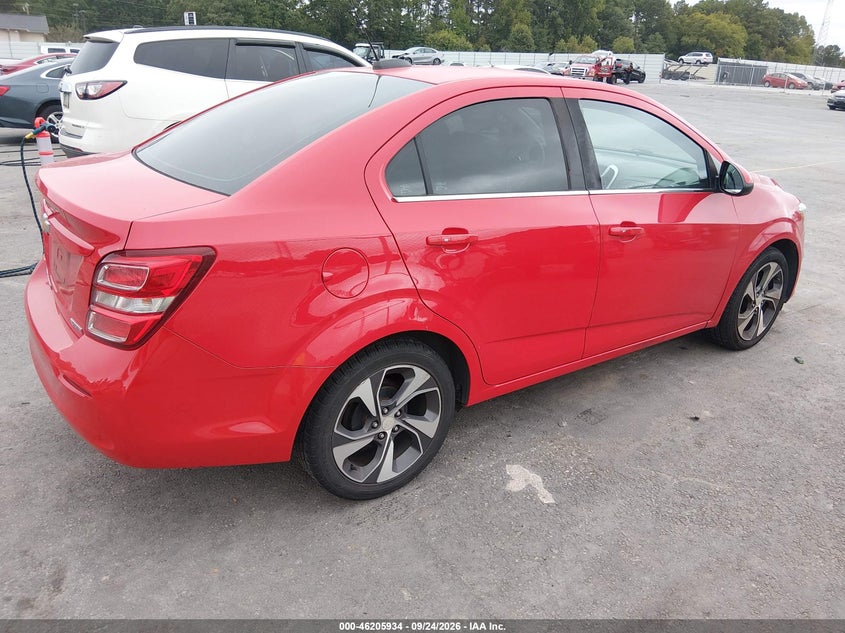Vin: 1g1jf5sb6h4120736, lot: 46705846, chevrolet sonic premier auto 20174