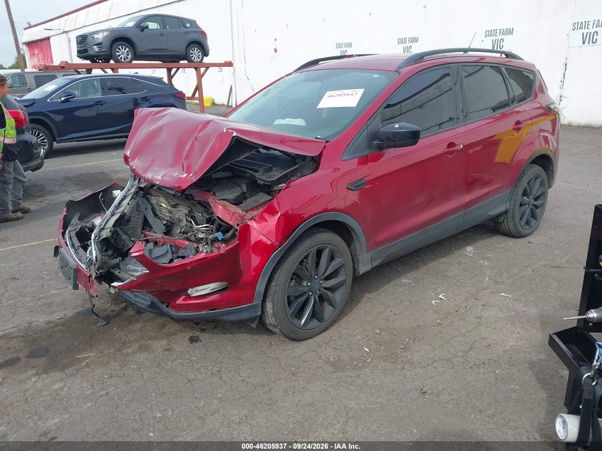 Vin: 1fmcu0gd7juc19425, lot: 46705849, ford escape se 20182