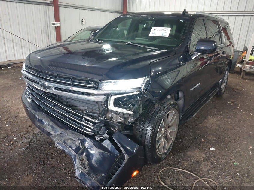 Vin: 1gnskckd1mr428365, lot: 46705880, chevrolet suburban 4wd lt 20212