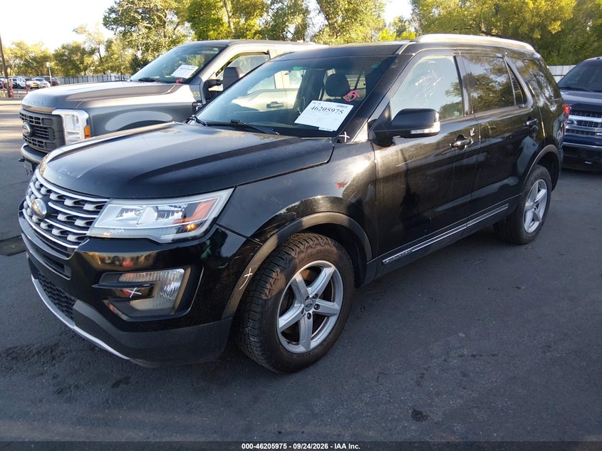 Vin: 1fm5k8d83gga46725, lot: 46705887, ford explorer xlt 20162