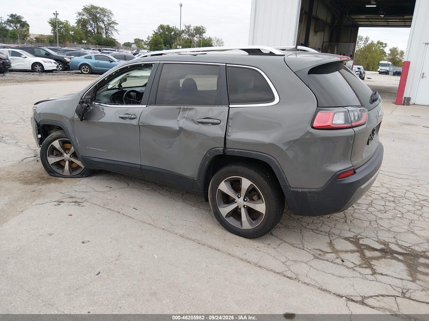 Vin: 1c4pjldb3ld539119, lot: 46705894, jeep cherokee limited fwd 20203