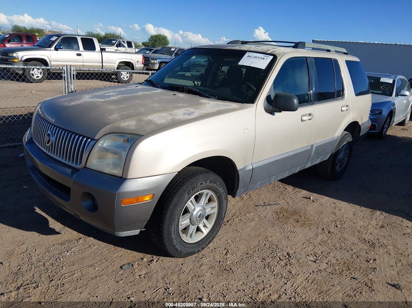 2005 Mercury Mountaineer, Обычный износ, IAAI, VIN 4M2ZU66K05UJ08488 — фото 2