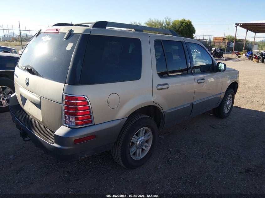 MERCURY MOUNTAINEER 2005 VIN 4M2ZU66K05UJ08488