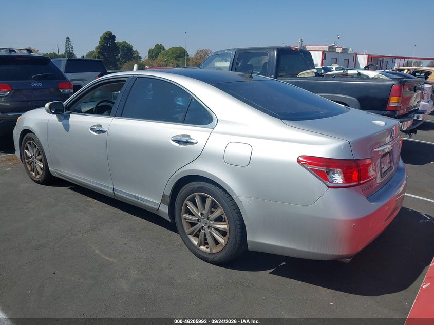 Vin: jthbk1eg2a2389274, lot: 46705904, lexus es 350 20103